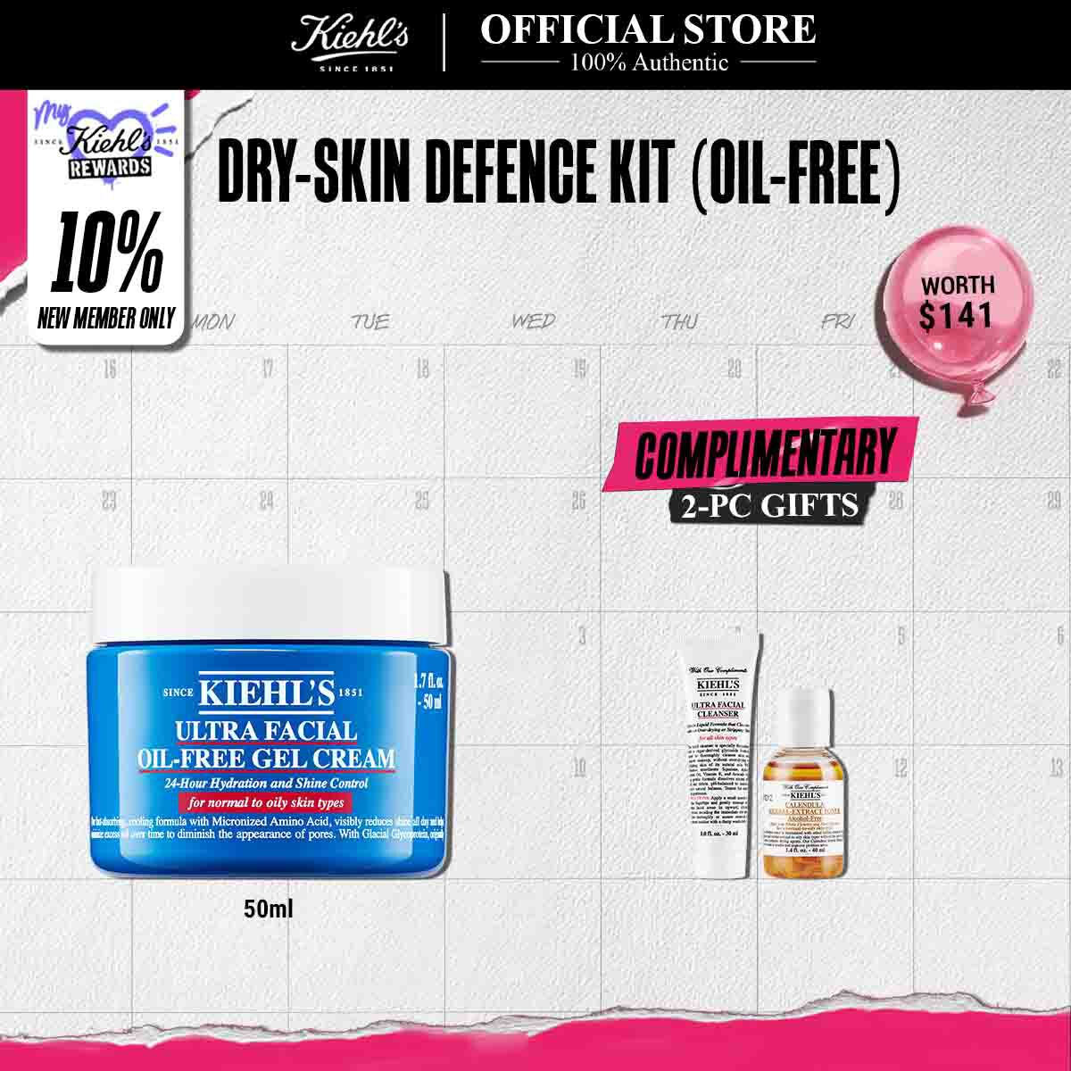 Dry-Skin Defense Kit (Oil-Free)