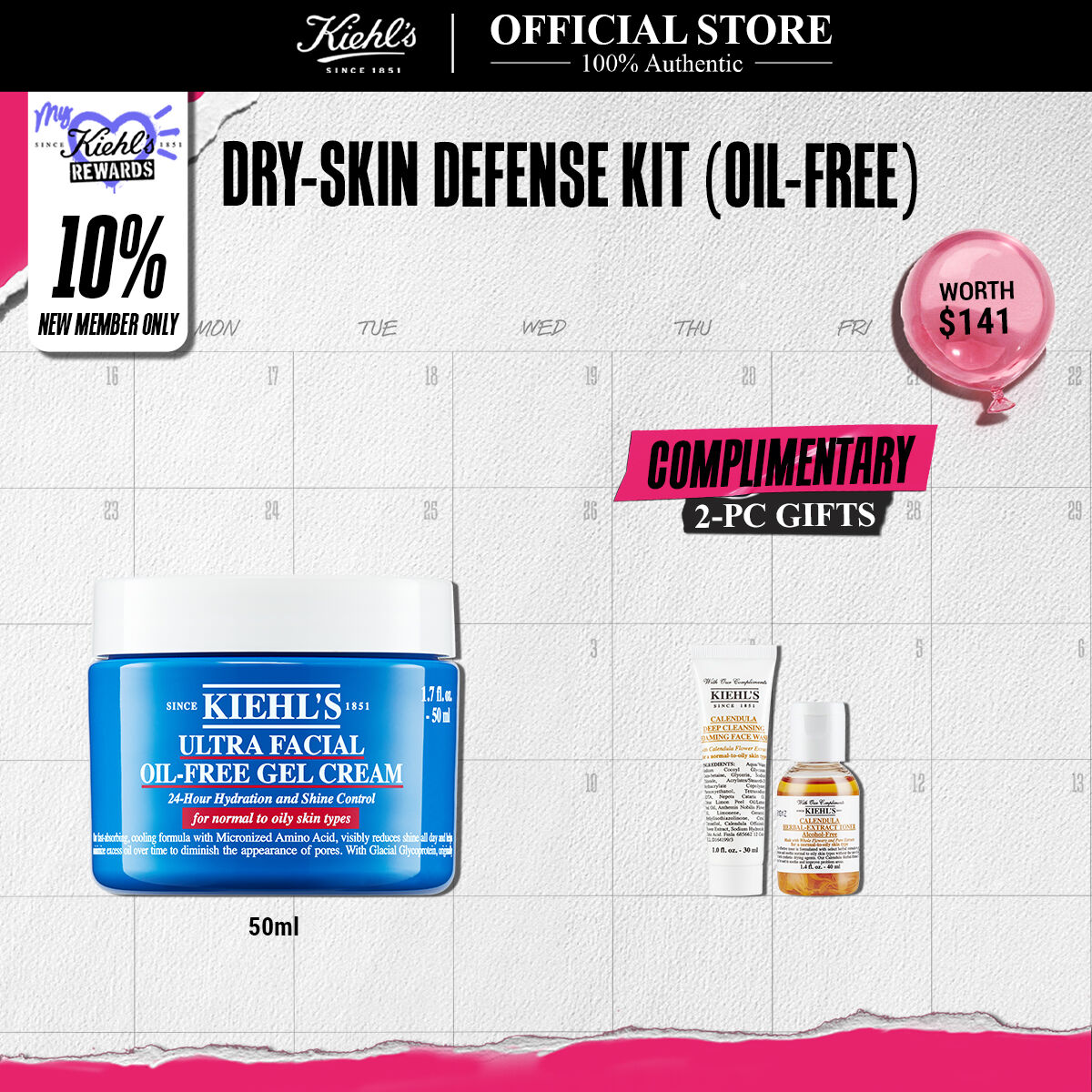 Dry-Skin Defense Kit (Oil-Free)