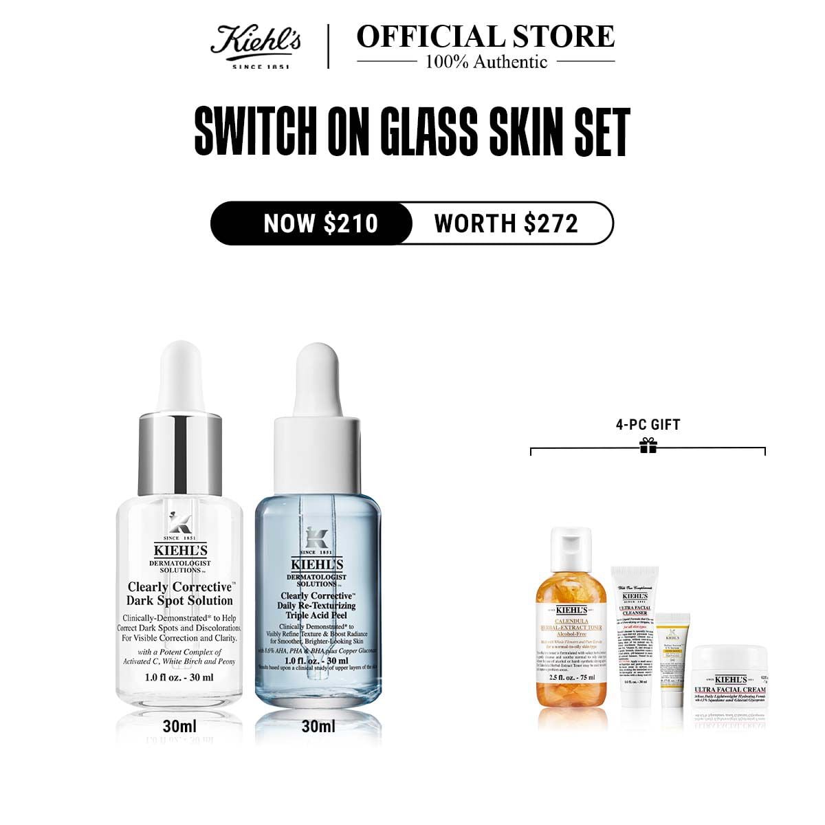 Switch On Glass Skin Set
