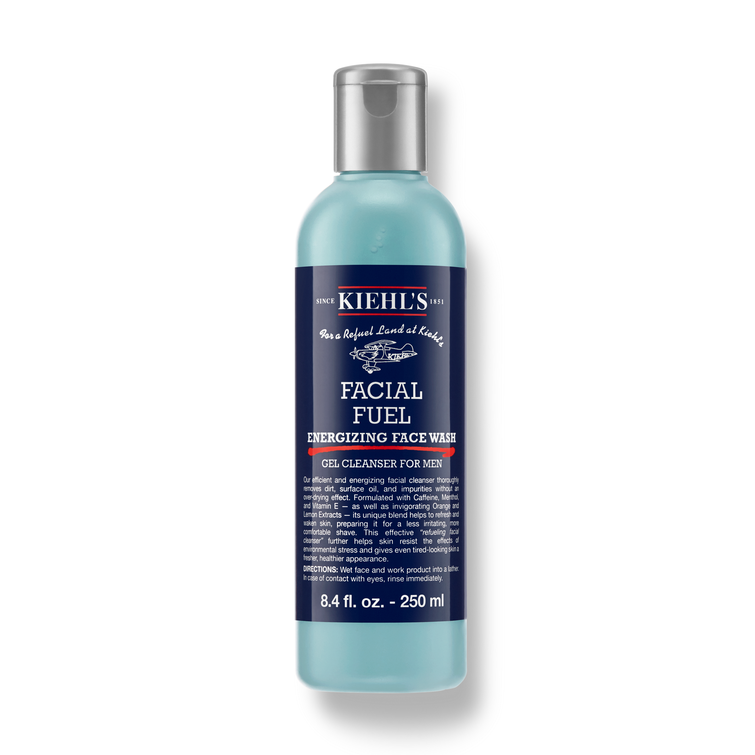 Facial Fuel Energizing Face Wash Gel Face Wash for Men Kiehl s