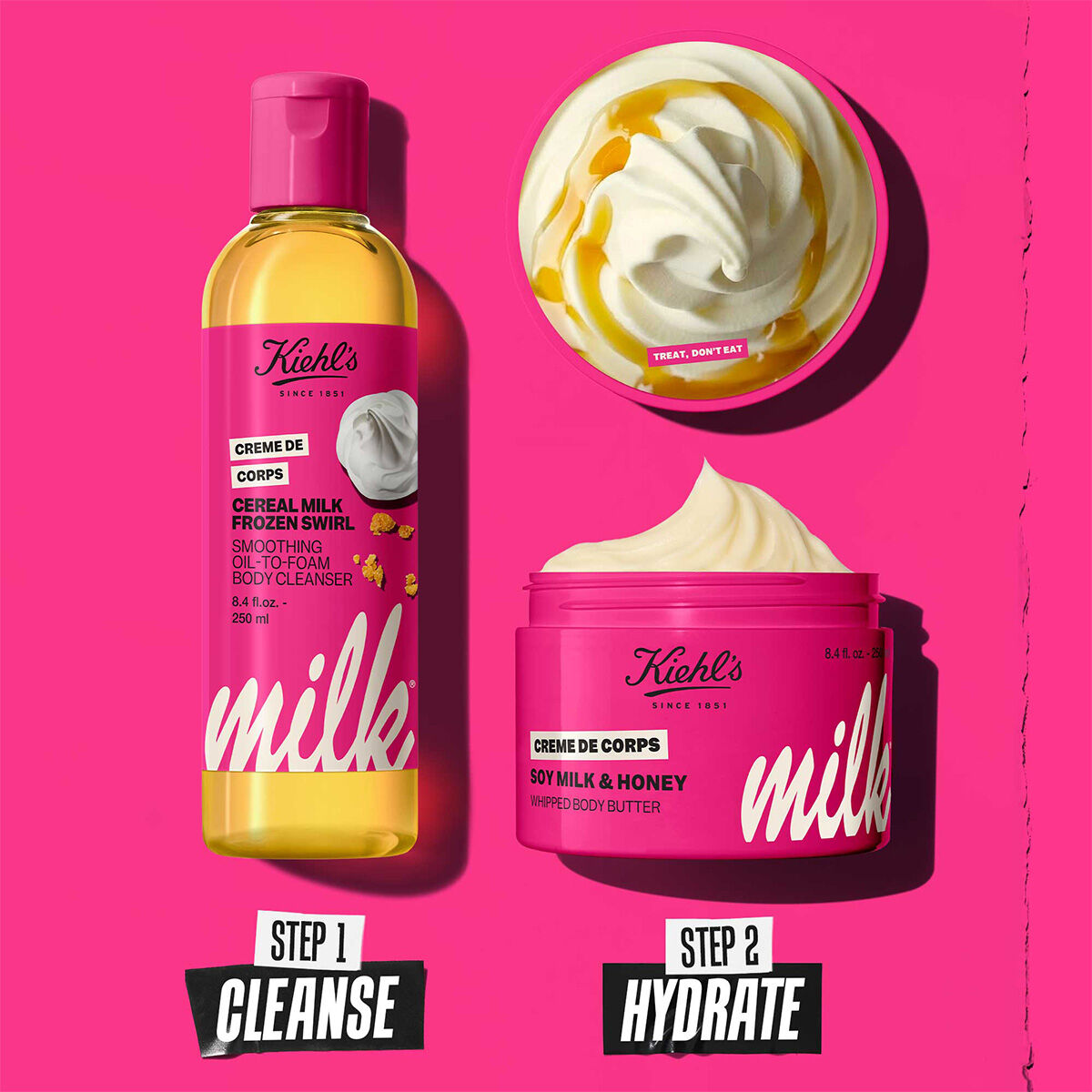 Kiehl's x Milk Bar Creme de Corps Whipped Body Butter