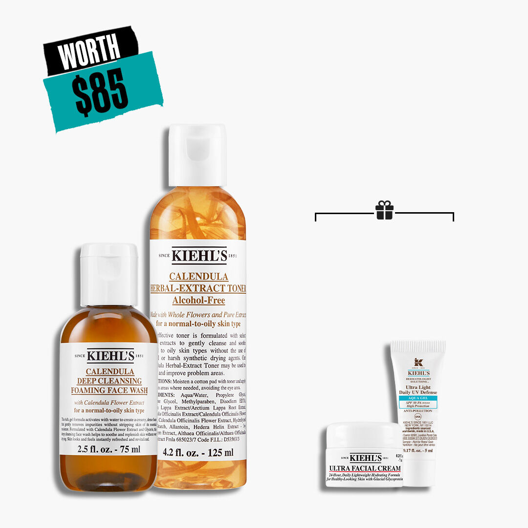 Skin Soothing Routine Starter Set Kiehl s Singapore