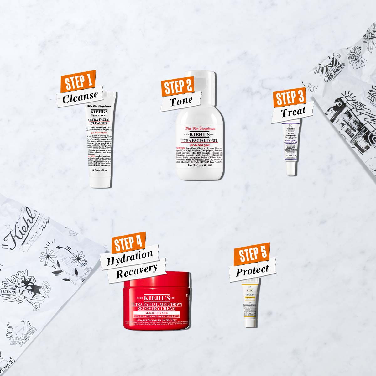 Ultra Facial Meltdown Cream Refill Bundle