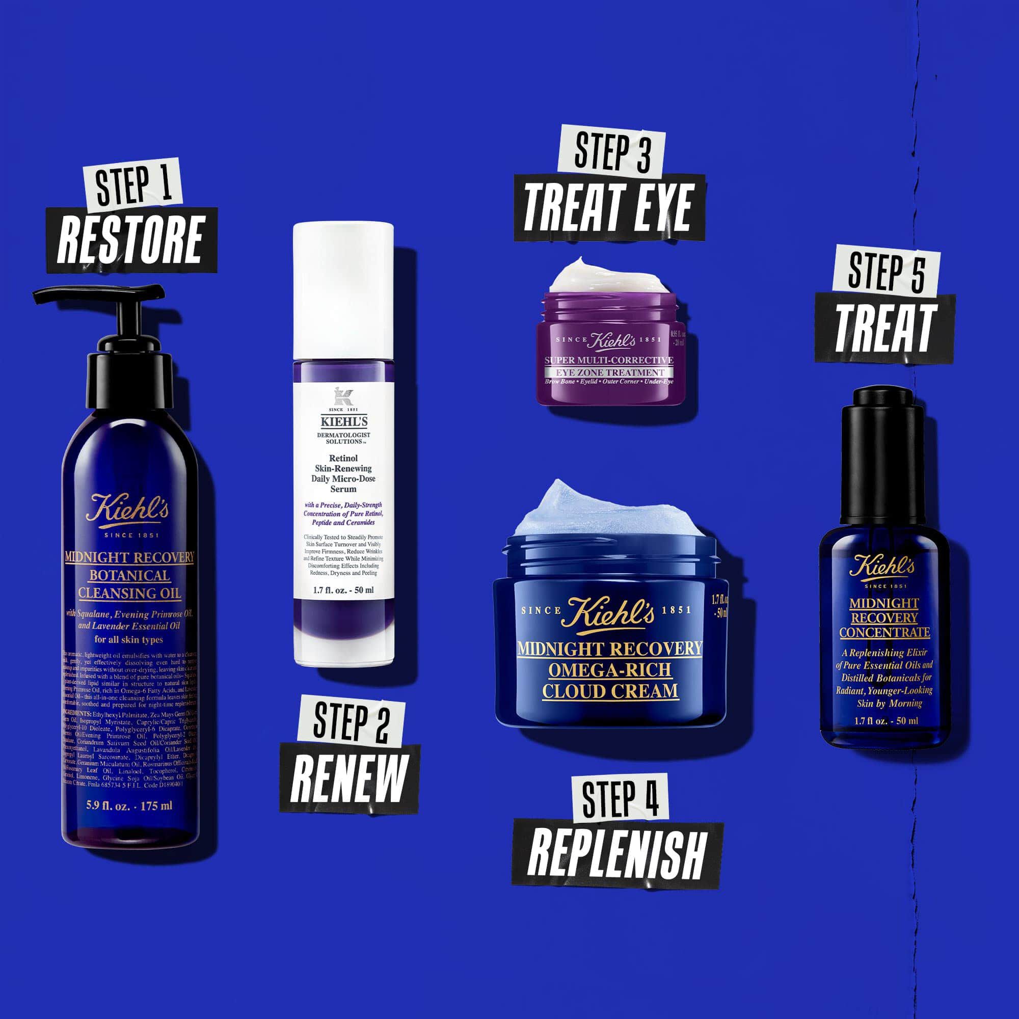 Midnight Recovery: Facial Oil for Radiant Skin | Kiehl's