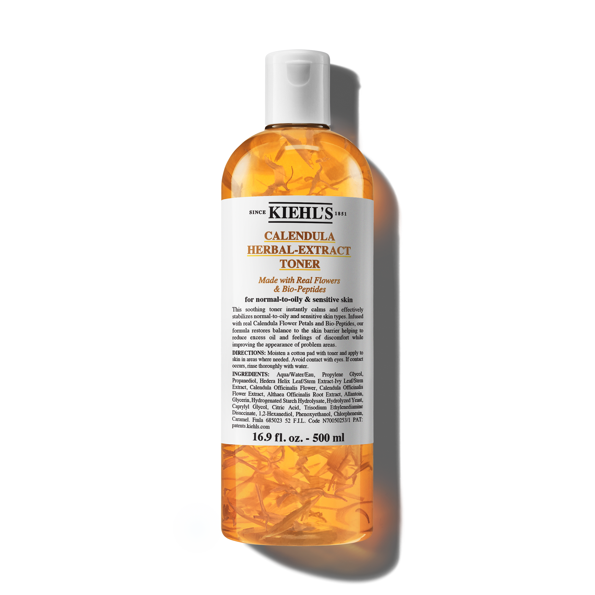 Kiehl's カレンデュラ トナー 500ml Calendula Herbal Extract Alcohol-Free Toner | Kiehl's Singapore