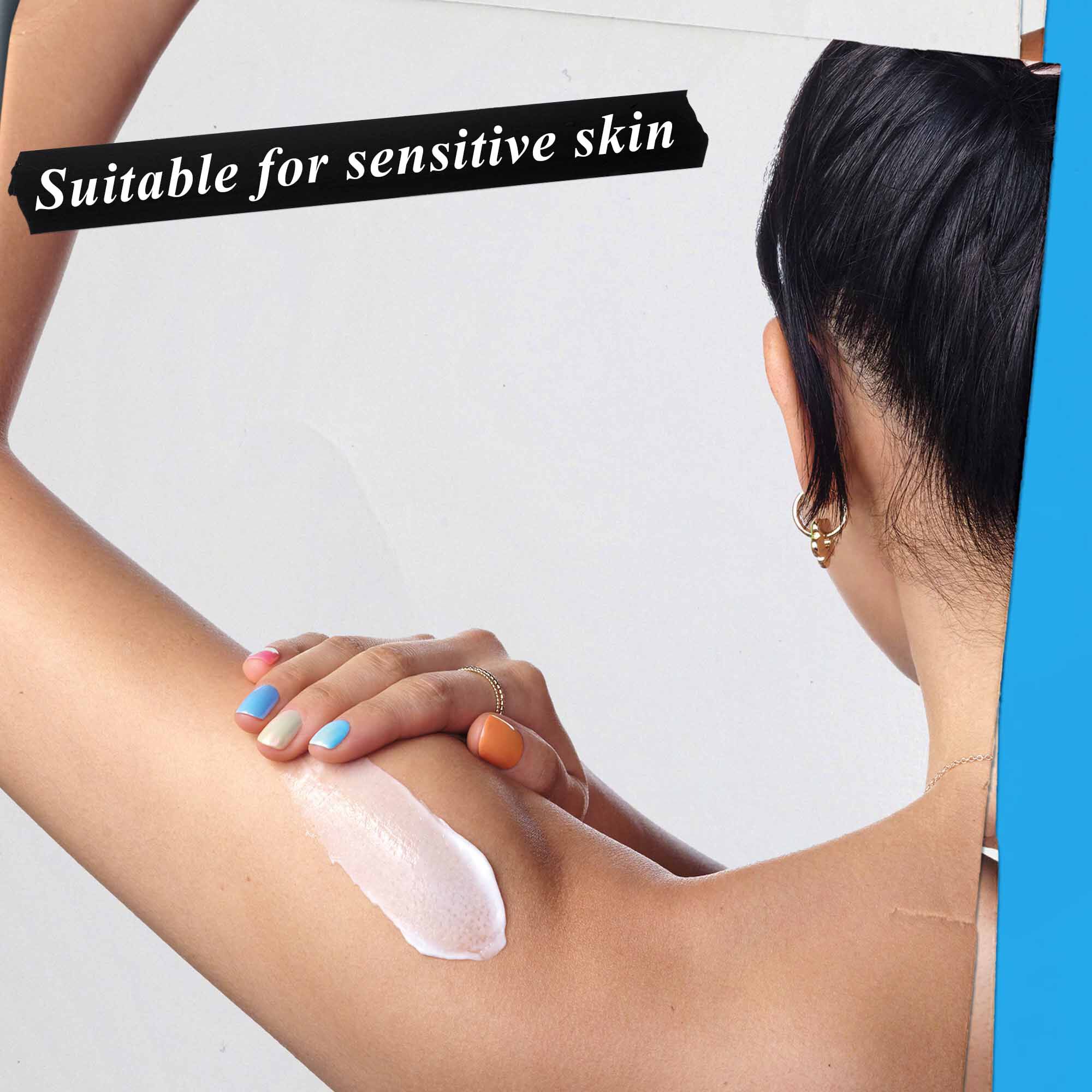 Ultra Body Mega Moisture Squalane Cream on model's skin - Suitable for Eczema-Prone Skin
