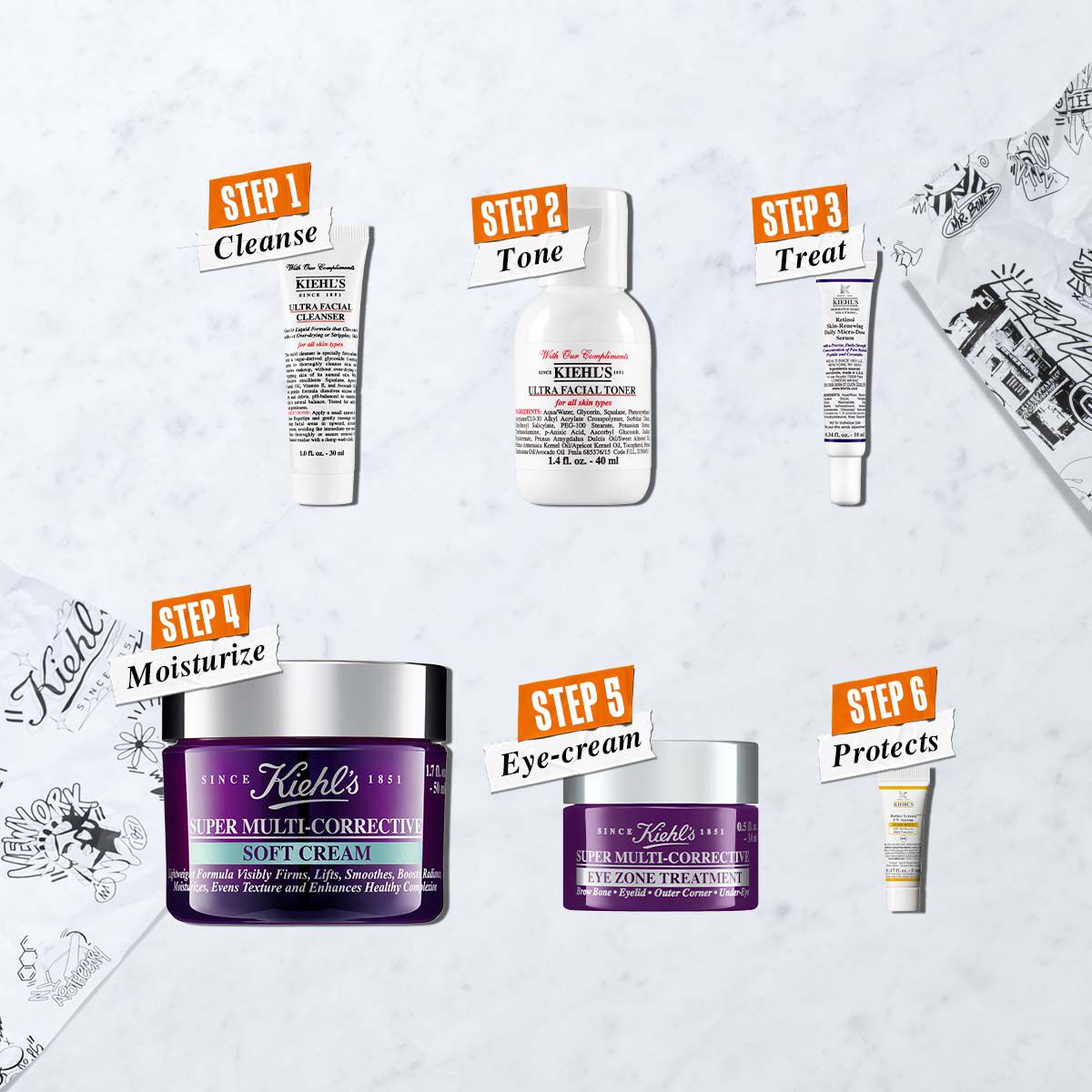 Super Multi Corrective Face And Eye Set